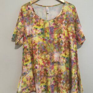 LuLaRoe Perfect Tee Tie Dye